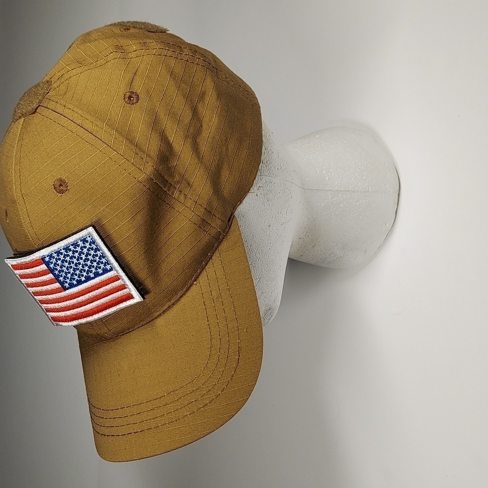 Usa Flag Patch Velcro Hat - image 3